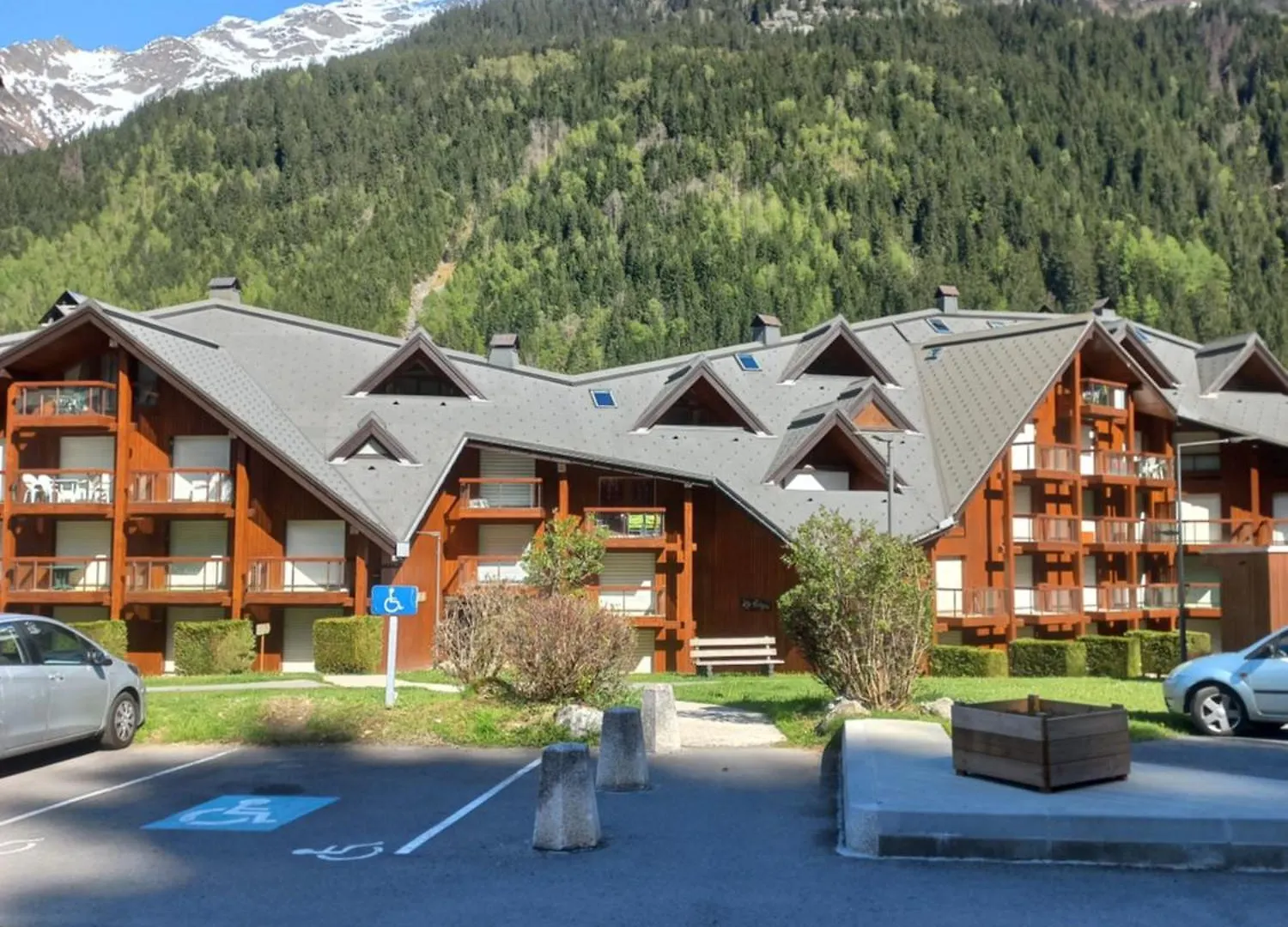 Sur Le Tmb Les Contamines 아파트